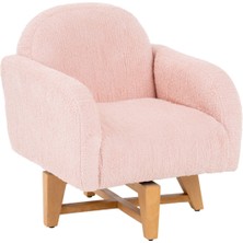 Norde Junior Cozy Pembe 360 Derece Dönebilen Teddy Berjer