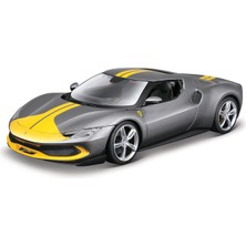 Maisto 296 Gtb Assetto Fiorano 1:64 Speed Icons Gri Model Araba