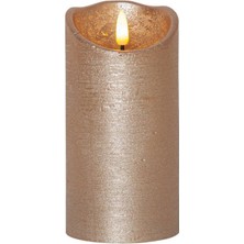 Eglo 411501 Flamme Rustic Altın Rengi LED Mum 15CM