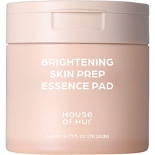 House of HUR Brightening Skin Prep Essence Renk Eşitleyici Aydınlatıcı Yüz Pedleri 140 ml