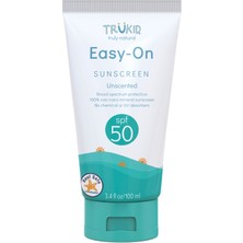 Trukid Easy On Sunscreen Unscented SPF50 Kolay Uygulanabilir Bebek Çocuk Güneş Kremi 100 ml