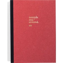 LUGAT365 x Karatis Ismiyle Müsemma 96 Yaprak Çizgisiz Defter