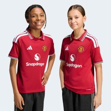 Adidas Manchester United 26/27 Çocuk Kırmızı Iç Saha Forması.-