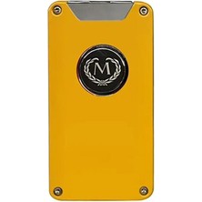 Myon Paris 2 Pürmüz Alev Pilli Şarjlı Sarı Puro Çakmağı