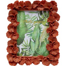 Kare Design Ginkgo Leaf Orange Fotoğraf Çerçevesi 20X24 cm
