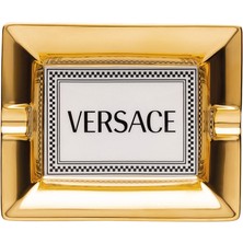 Versace Medusa Rhapsody Altın Rengi Porselen Kül Tablası