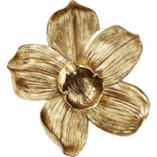 Kare Design Orchid Gold Poliresin Duvar Dekorasyonu