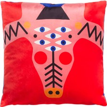 Qeeboo Oggian Crocopink Yastık 45X45 cm