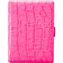 Pearl Japan Cosmos Croco Pembe 9'lu Deri Uzun Sigara Tabakası