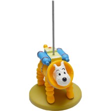 Moulinsart Tintin Milou Snowy Cosmonaut Resin Heykelcik