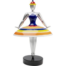 Kare Design Primaballerina Stripes Çelik Dekoratif Figür