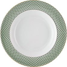 Rosenthal Francis Carreau Yeşil Porselen Çukur Tabak 22 cm