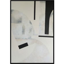 Klé Studio Greige Akrilik El Yapımı Tablo 70X100 cm