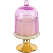 Mikasa Moor Gold Pembe Kapaklı Pink Champagne Cam Mum