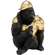 Kare Design Glam Gorilla Dekoratif Figür