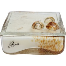 Gya Candle Art Square Amber Kokulu Mum