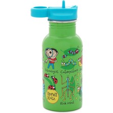 Tyrrell Katz Bugs Pipetli Paslanmaz Çelik Matara 400 ml