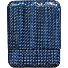 Lubinski Italy Titanium Karbonfiber Toscanello Mavi 4'lü Puro Kılıfı