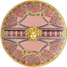 Versace Scala Palazzo Rose Porselen Ekmek Tabağı 17 cm