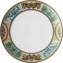 Versace Barocco Mosaic Porselen Pasta Tabağı 21 cm