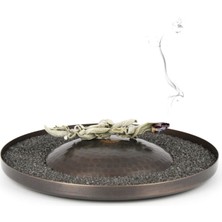 Coho Objet Coho Antique Göbekli Tepe Dövme Bakır Ağaç Tütsü Tabağı