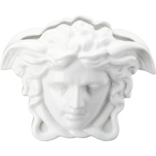 Versace Medusa Grande Beyaz Porselen Vazo 21 cm