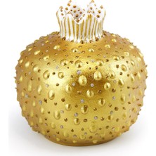 Coho Objet Coho Box Brilliant Gold Bereket Narı Sanatsal Dekoratif Obje