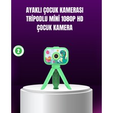 Die Grup 1080P Hd Çocuk Vlog Kamerası – Tripod ve Eğitici Oyunlarl