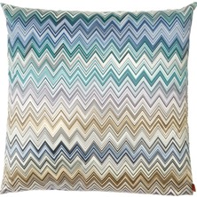 Missoni Home Jarris Mavi 60X60 cm Dekoratif Yastık