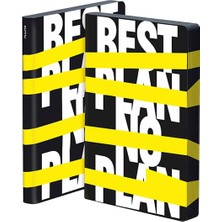 Nuuna Best Plan No Plan Graphic L Deri Noktalı Defter