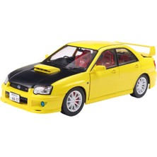 Solido 2003 Subaru Impreza Wrx Stı 1:18 Sarı Model Araba