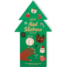 OMY Ho Ho Ho Nail Sticker Kız Çoxuk Tırnak Stickeri