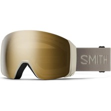 Smith 4d Mag Xl Chalk Chromapop Sun Black Gold Unisex Kayak Gözlüğü + Bonus Lens
