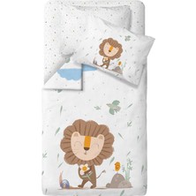 Casadora Baby Simba %100 Organik Pamuk Saten Bebek Nevresim Takımı