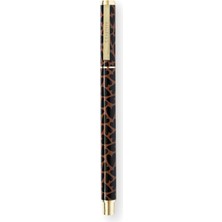 Chapters Premium Black Brown Hearts Roller Kalem