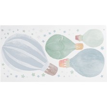 Pop By Gaea Sulu Boya Balon Dandelion Çocuk Odası Duvar Etiketi