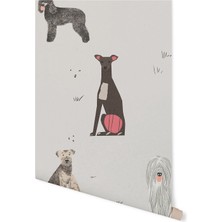 Pop By Gaea Dog Pals Max Çocuk Odası Duvar Kağıdı 100 x 100 cm