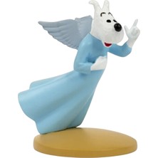 Tintin Milou Mi Ange Snowy Angel Resin Heykelcik