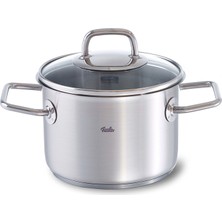 Fissler Viseo Cam Kapak Çelik Derin Tencere 16 cm