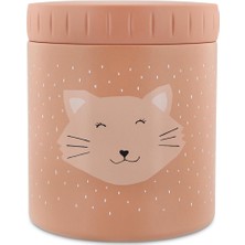 Trixie Mrs. Cat Pembe Çelik Termal Çocuk Yemek Kabı 500 ml