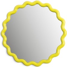 Klevering Sarı Zikzak Desenli Ayna 35 cm