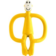 Matchstick Monkey  Silikon Diş Kaşıyıcı/ Monkey (Sarı)