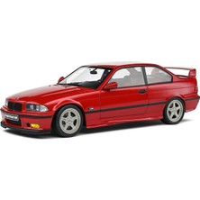Solido 1:18 1994 Bmw M3 E36 Coupe Streetfighter Diecast Metal Minyatür Kırmızı Model Araba