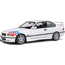 Solido 1:18 1995 Bmw M3 E36 Coupe Special Edition Diecast Metal Minyatür Beyaz Model Araba