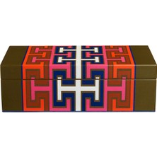 Jonathan Adler Small Madrid Çok Renkli Dekoratif Kutu
