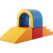 Iglu Tunnel Multi Color Yumuşak Aktivite ve Oyun Seti