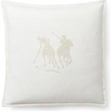 Ralph Lauren Griffith Krem 20X20 cm Dekoratif Yastık