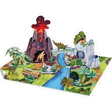 Cubic Fun National Geographic Kids Dinozor 54 Parça 3D Puzzle