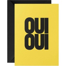 Nuuna Oui Oui Zarflı Tebrik Kartı