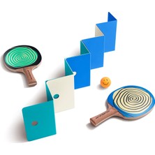 Art Of Ping Pong Swirl 3lü Ahşap Ping Pong Seti